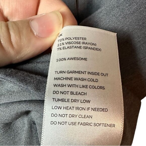 Figs Technical Collection Collared Sleeveless Scrub Top Gray Woman’s M - Picture 9 of 9